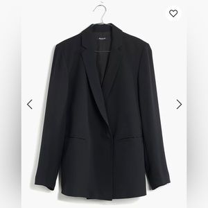 Madewell Lycée Drapey Blazer, Navy